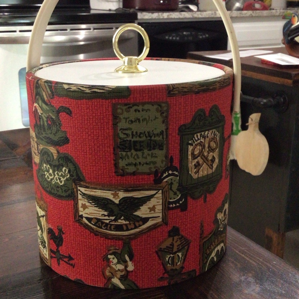 Vintage ice bucket